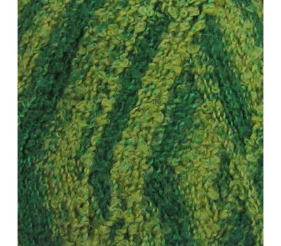 Пехорский текстиль Супер фантазийная Зеленый меланж, 764