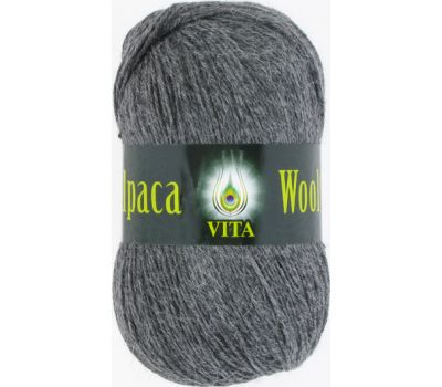 Vita Alpaka wool Темно-серый меланж, 2973
