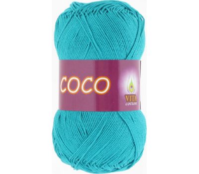 Vita cotton Coco Темно зеленая бирюза, 4315