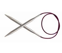 120/3,75 Knit Pro Спицы круговые "Nova Metal" никелированная латунь, серебристый, №3,75