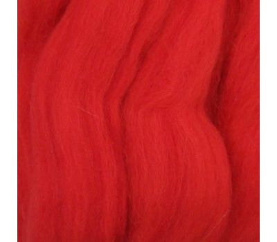 Пехорский текстиль Наборы для рукоделия Шерсть для валяния ПОЛУтонкая  Красный мак, 88