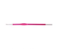 5,00 Knit Pro Крючок для вязания "Zing" 5,0мм, алюминий, рубиновый