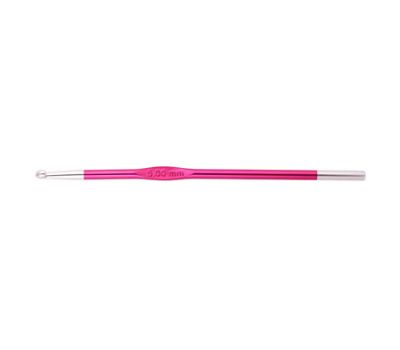 5,00 Knit Pro Крючок для вязания "Zing" 5,0мм, алюминий, рубиновый, 47471