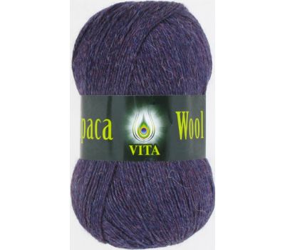 Vita Alpaca wool Брусничный меланж, 2990