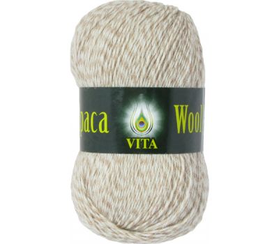 Vita Alpaka wool Светлый бежевый меланж, 2987