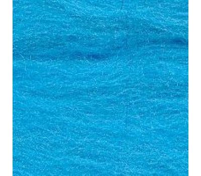 Троицкая камвольная фабрика Гребенная лента полутонкая голубая бирюза, 473
