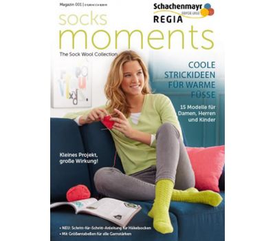 Журнал Regia "Magazine 001 - Socks moments" - Моменты носков/, на немецком языке,, 001