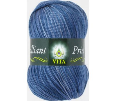 Vita Brilliant Print Синий, 2617