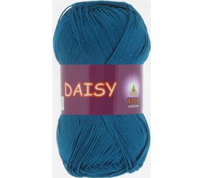 Vita Cotton Daisy Темно голубая бирюза, 4429