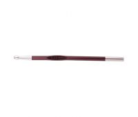 6,00 Knit Pro Крючок для вязания "Zing" 6,0мм, алюминий, фиолетовый бархат