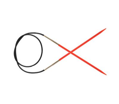 100/3,50 Knit Pro Спицы круговые "Trendz" 3,5мм/100см акрил, красный, 51111