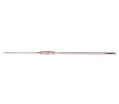 0,75 Knit Pro Крючок для вязания с серебристым наконечн"Steel" сталь №0,75, 30762