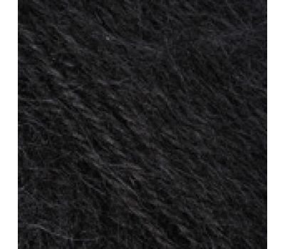 YarnArt Angora De Luxe Черный, 585