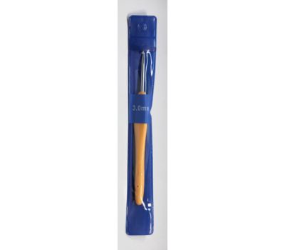 Кр15-3,00 Крючки с каучуковой ручкой NE, длина 15см №3,0мм, Кр 15-3,0