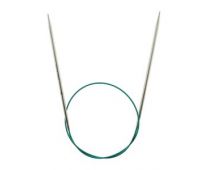 Спицы круговые "Mindful" Knit Pro 60/3,5 см нержавеющая сталь, серебристый
