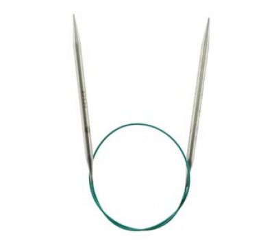 Спицы круговые "Mindful" Knit Pro 60/6,0 см нержавеющая сталь, серебристый, 36083