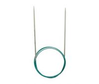Спицы круговые "Mindful" Knit Pro 100/3,0 см нержавеющая сталь, серебристый