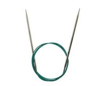 Спицы круговые "Mindful" Knit Pro 100/4,0 см нержавеющая сталь, серебристый