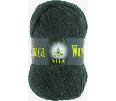 Vita Alpaka wool Темно зеленый, 2960
