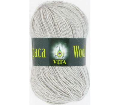 Vita Alpaka wool Светло-серый меланж, 2967