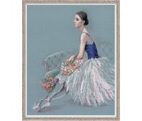 100/054 Набор для вышивания "Риолис" Балерина 40х50 см