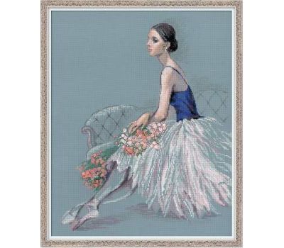 100/054 Набор для вышивания "Риолис" Балерина 40х50 см, 100/054